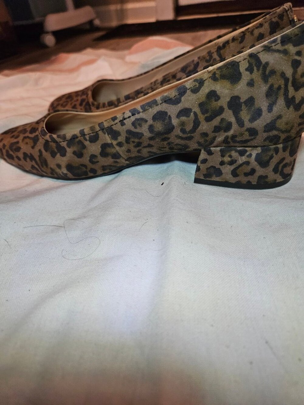 Size 10 Easy Spirit Jain Leopard Dress Pumps New